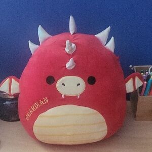 Red Dragon Plush Toy 13in